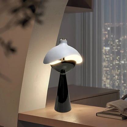 Veska | LumiDome Skulpterad Bordslampa Svart