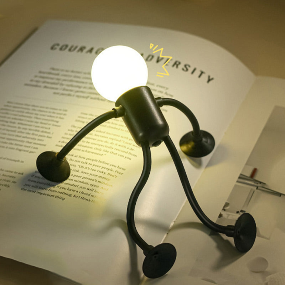 Veska | LumiFlex | LED Bordslampa Flexibel Kreativ Dekoration för Vardagsrum och Barnrum Energibesparande Modern 4 Färger