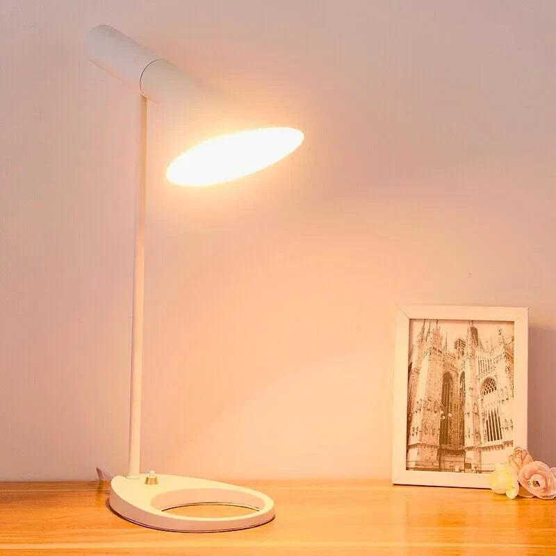 Veska | LumiMinimal Bord - Elegant LED Bordslampa för Modern Inredning