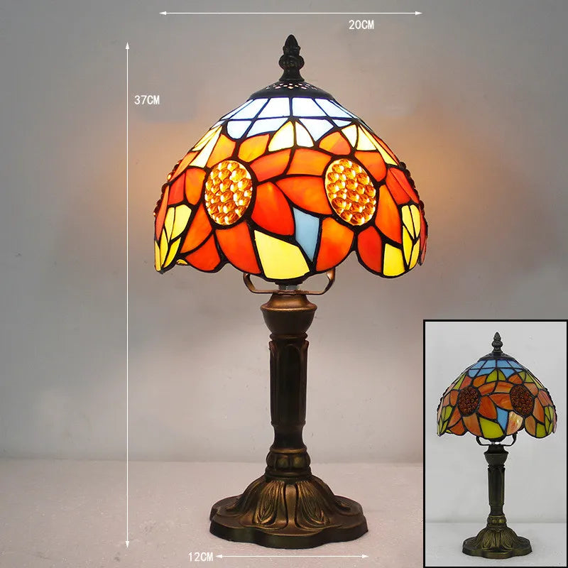 Veska | Luminara Éclat - Tiffany Skrivbordslampa 2
