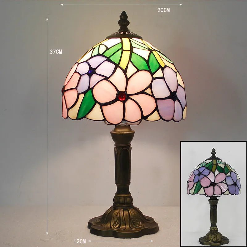 Veska | Luminara Éclat - Tiffany Skrivbordslampa