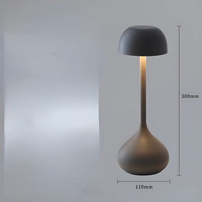 Veska | LumiTouch Trådlampa LED för bord – Elegant, dimbar och modern Grå Matt