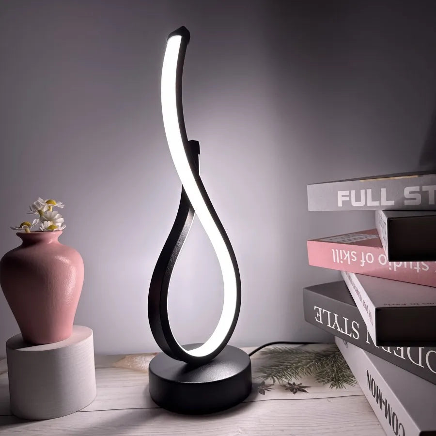 Veska | Lumoara LED Bordslampa | Dimbara | 3 Ljusfärger | Modern Design