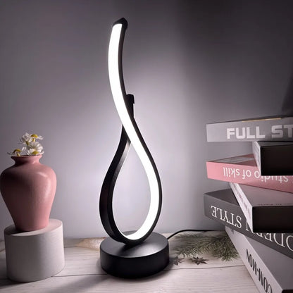 Veska | Lumoara LED Bordslampa | Dimbara | 3 Ljusfärger | Modern Design