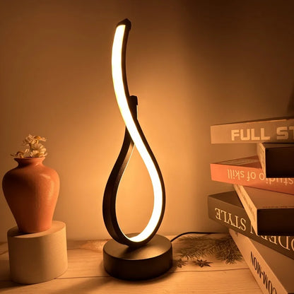 Veska | Lumoara LED Bordslampa | Dimbara | 3 Ljusfärger | Modern Design
