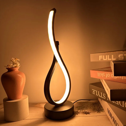 Veska | Lumoara LED Bordslampa | Dimbara | 3 Ljusfärger | Modern Design