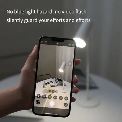 Veska | Lumora LED bordslampa med touch-dimming | Ögonvänlig & uppladdningsbar | USB-C | 2000 mAh batteri | För skrivbord, sängbord & dekoration