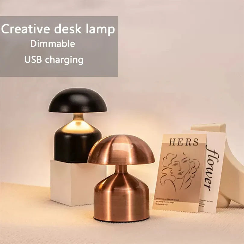Veska | LumoVerde LED bordslampa | Uppladdningsbar | 3 färgtemperaturer & touch-dimmer | 4W | 5V