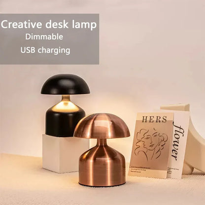 Veska | LumoVerde LED bordslampa | Uppladdningsbar | 3 färgtemperaturer & touch-dimmer | 4W | 5V