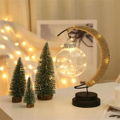 Veska | LunaGlow - Lyx Bordslampa - Månform - Rördesign - Elegant Belysning