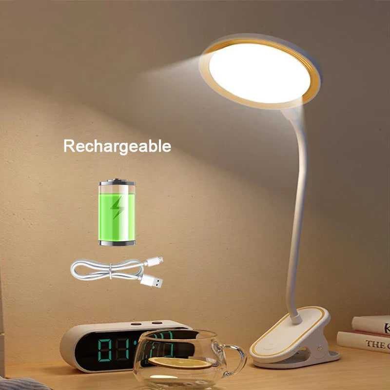 Veska | Lunivo LED Touch Bordsbelysning | Med Batteri & Naturligt Ljus | 4000K Färgtemperatur | Modern Design Tillverkad av Plast