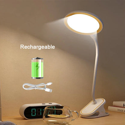 Veska | Lunivo LED Touch Bordsbelysning | Med Batteri & Naturligt Ljus | 4000K Färgtemperatur | Modern Design Tillverkad av Plast