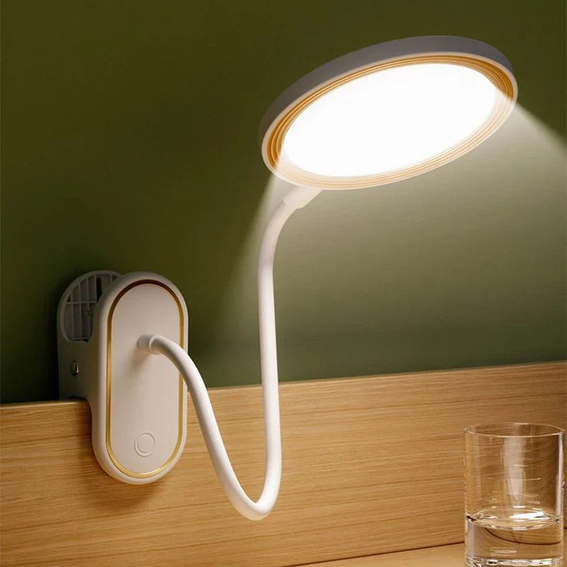 Veska | Lunivo LED Touch Bordsbelysning | Med Batteri & Naturligt Ljus | 4000K Färgtemperatur | Modern Design Tillverkad av Plast
