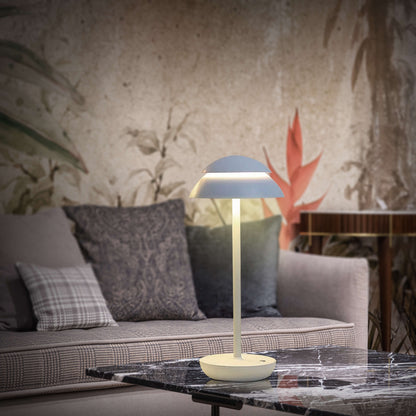 Veska | Luxora - Uppladdningsbar Trådlös Touch Bordslampa