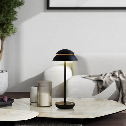 Veska | Luxora - Uppladdningsbar Trådlös Touch Bordslampa Svart