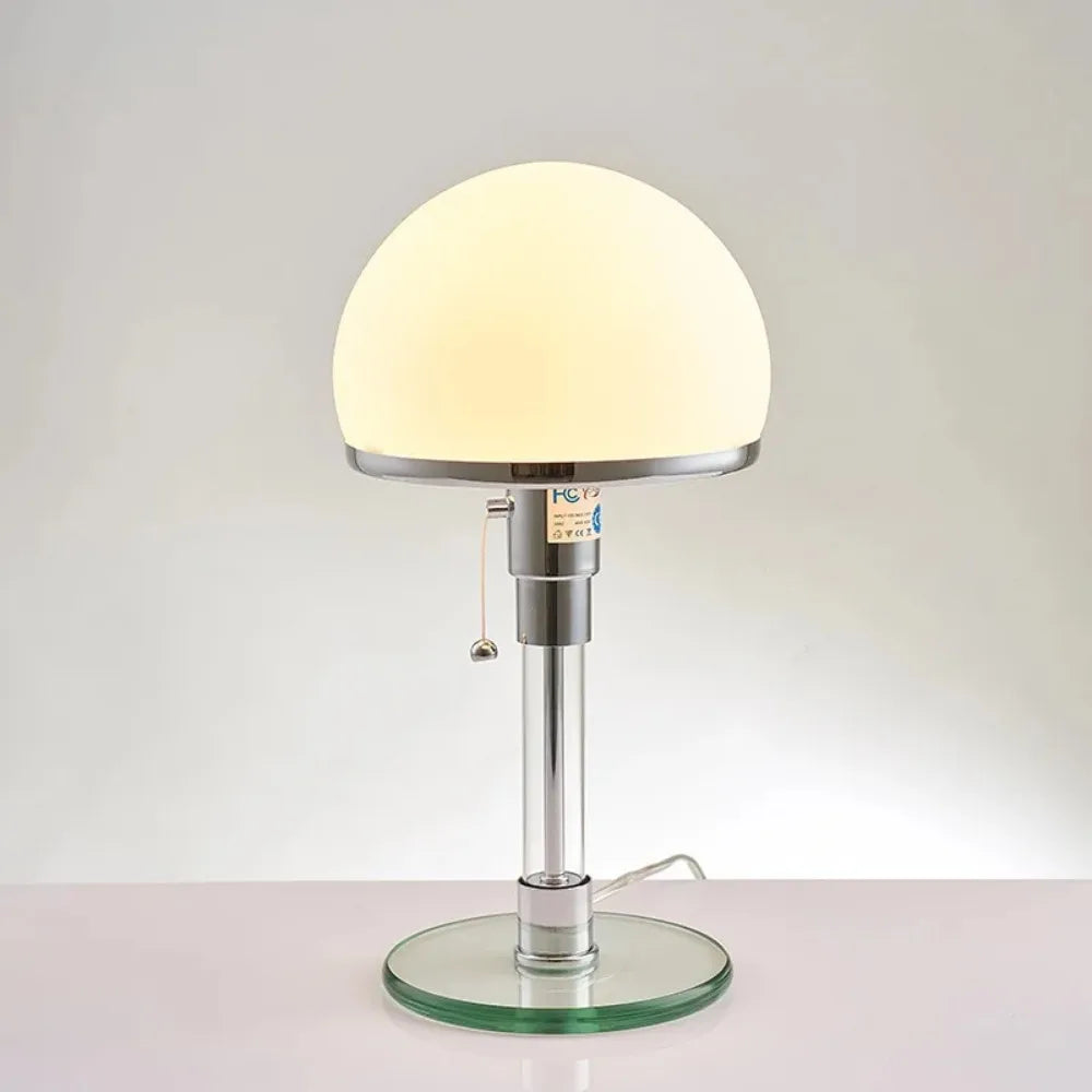 Veska | Modern Minimalistisk Glas LED Bordsbelysning för Hemdekoration