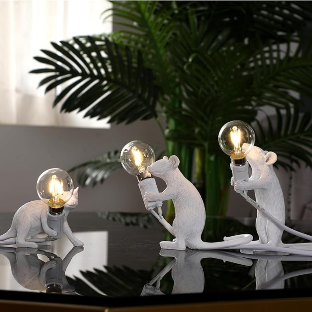 Veska | Modern Mus LED Bordslampa