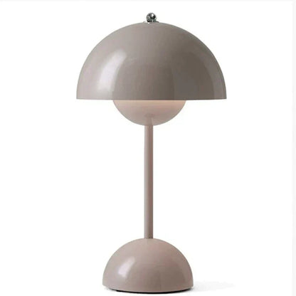 Veska | Modern Nordisk Bordlamp Lyxig Design Grå