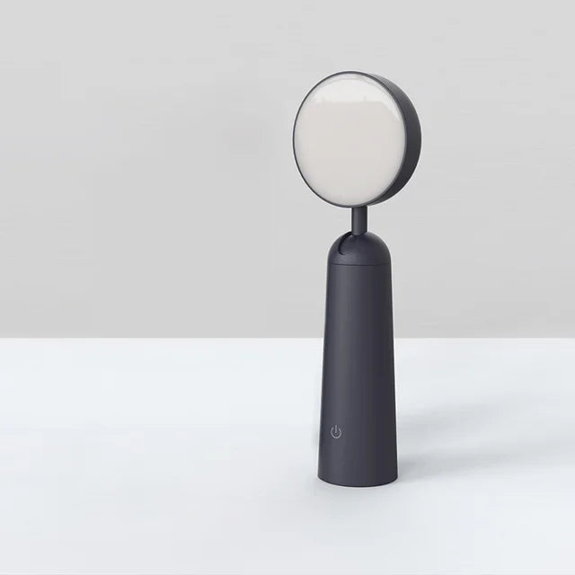 Veska | Modern svart bordslampa med gyllene accenter – Lyxig LED-belysning Svart Varm vit