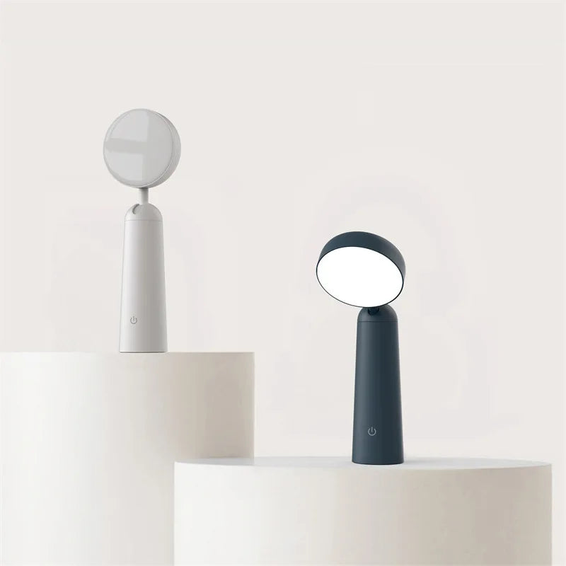 Veska | Modern svart bordslampa med gyllene accenter – Lyxig LED-belysning