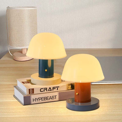 Veska | NatureGlow Lampa - Modern Svamp Bordslampa