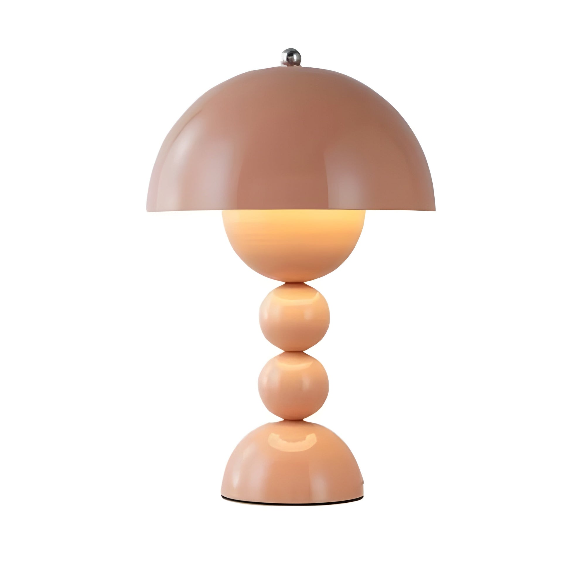 Veska | Norlumi Skandinavisk LED Bordslampa | Dimbar | Vit ABS Hölje | 0–5W | 36V DC | Blom-inspirerad Design