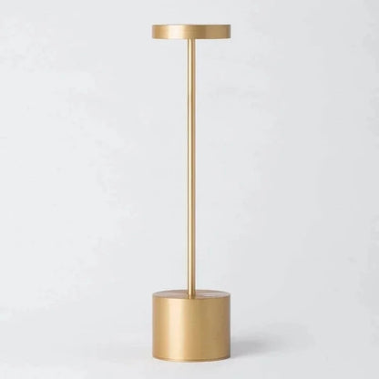 Veska | Qandlelight - Trådlös uppladdningsbar bordslampa Guld