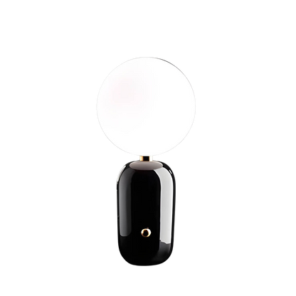 Veska | RaisoGlow Light - Minimalistisk Modern Bordslampa för Ambient Belysning Svart