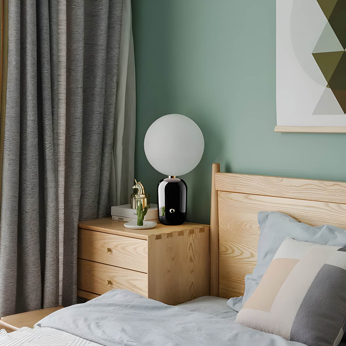 Veska | RaisoGlow Light - Minimalistisk Modern Bordslampa för Ambient Belysning