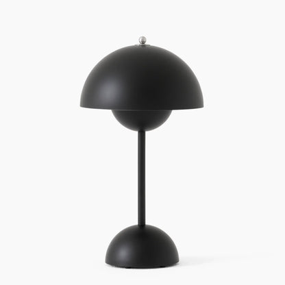 Veska | Retro Flowerlight - Trådlös uppladdningsbar bordslampa 1 Lampa Mat svart