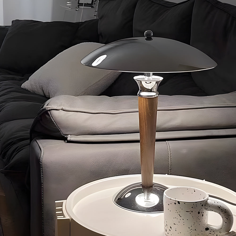 Veska | Retro Paquebot Svamp Bordsrestlampa med Dimmerfunktion