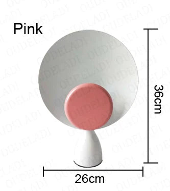 Veska | Skandinavisk Elegans: NordicRadiance Design Bordslampa Rosa