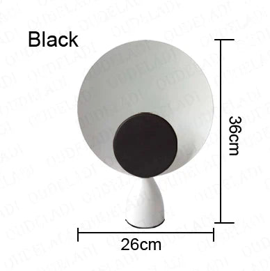 Veska | Skandinavisk Elegans: NordicRadiance Design Bordslampa Svart