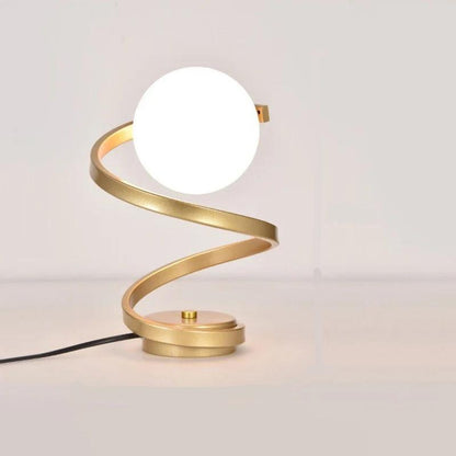 Veska | Skandinavisk LED Bordslampa Guld