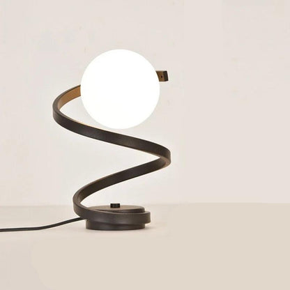 Veska | Skandinavisk LED Bordslampa Svart