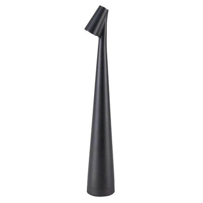 Veska | Skulpterande Bordslampa Trådlös LED-lampa Solid Aluminium 10000mAh Batteri 3-Nivå Dimming CRI 90 USB-C Laddningsport Varm Vit 2700K Svart