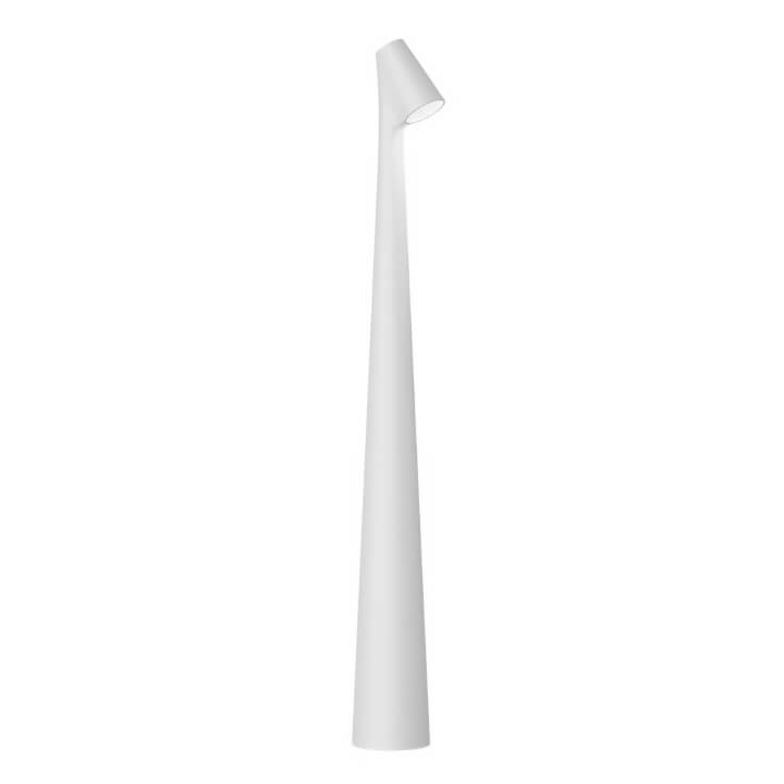 Veska | Skulpterande Bordslampa Trådlös LED-lampa Solid Aluminium 10000mAh Batteri 3-Nivå Dimming CRI 90 USB-C Laddningsport Varm Vit 2700K Vit
