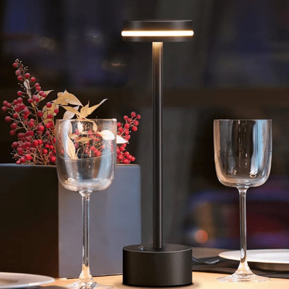Veska | Sladdlös uppladdningsbar elegant bordslampa - Förvandla ditt interiör Kaffe