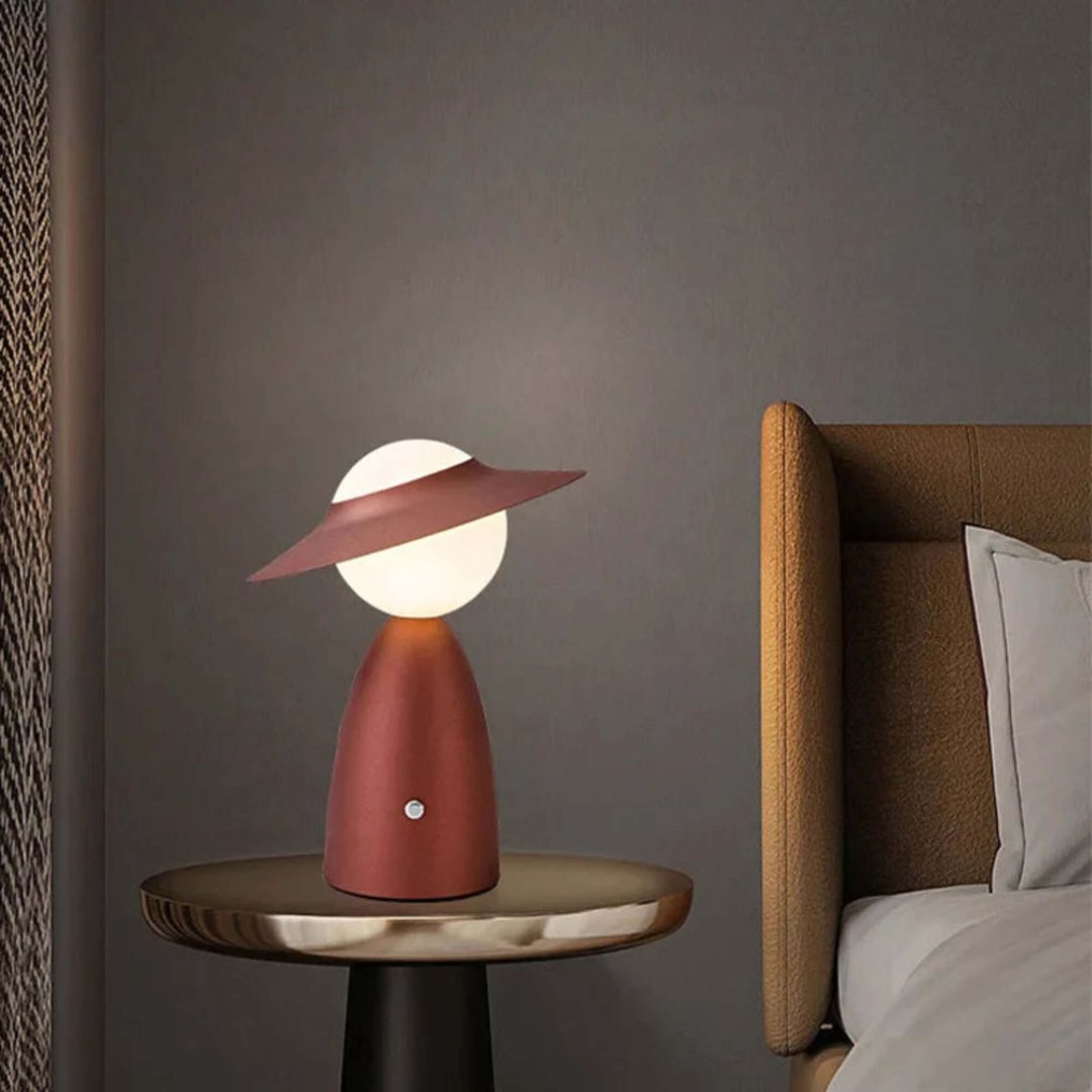 Veska | Smart LED Bordslampa Röd