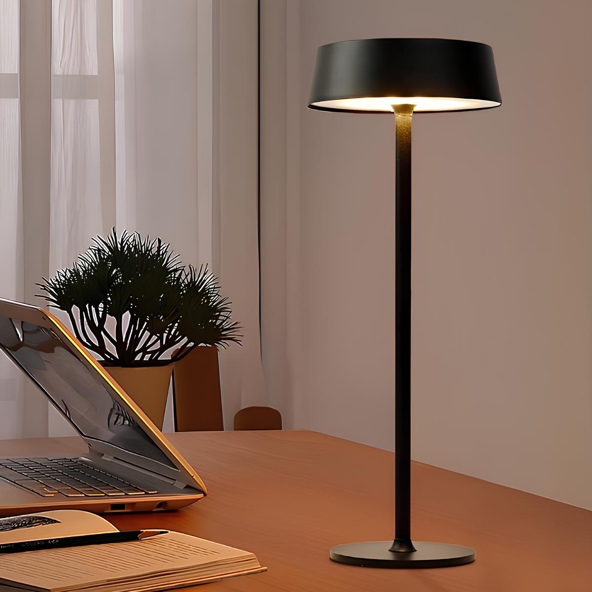 Veska | Snygg Modern Bordslampa Svart