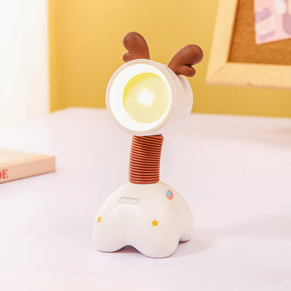 Veska | Söt liten bordslampa Beige Hirsch