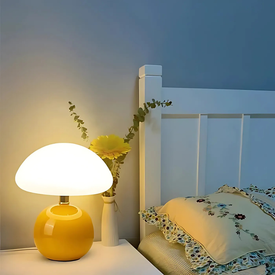 Veska | Stilig Svamp LED Bordslampa