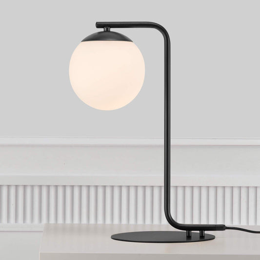 Veska | Stilig svart Grant Prestige bordslampa - Förbättra ditt inre