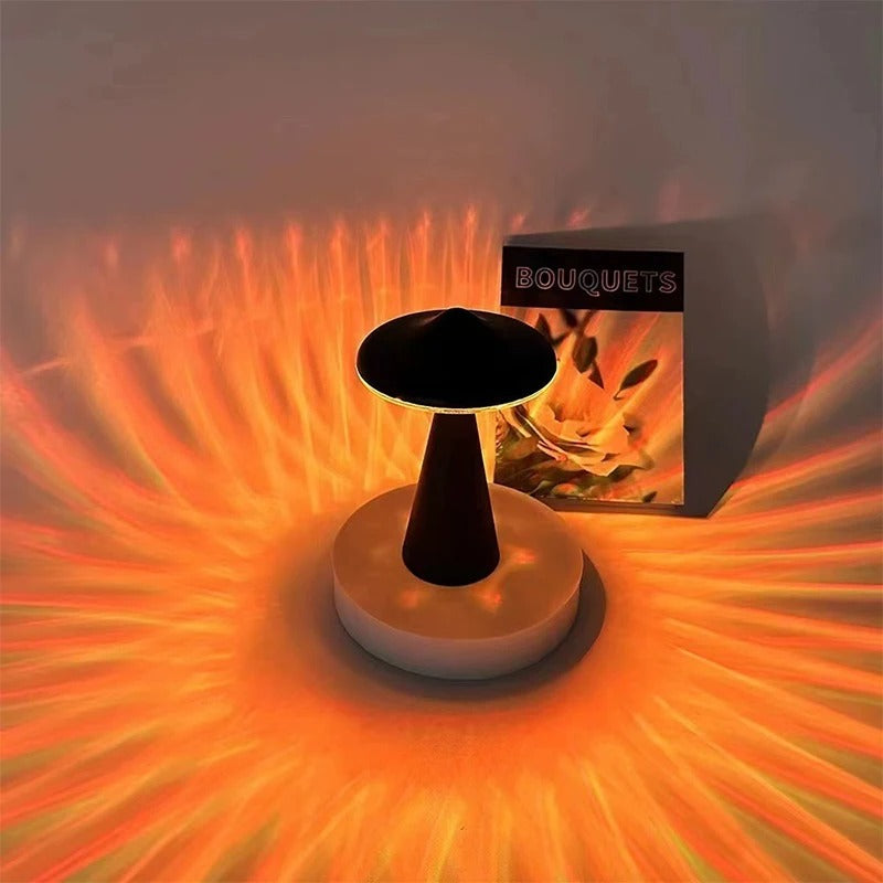 Veska | Svamp Bordslampa - Chic LED Bordslampa med Touch-Dim Funktion