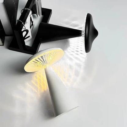 Veska | Svamp Bordslampa - Chic LED Bordslampa med Touch-Dim Funktion