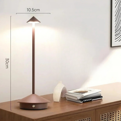 Veska | Trådlamp Dimbara LED Bordslampa Brun