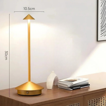 Veska | Trådlamp Dimbara LED Bordslampa Guld