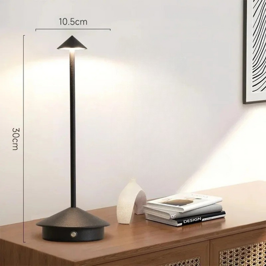 Veska | Trådlamp Dimbara LED Bordslampa Svart