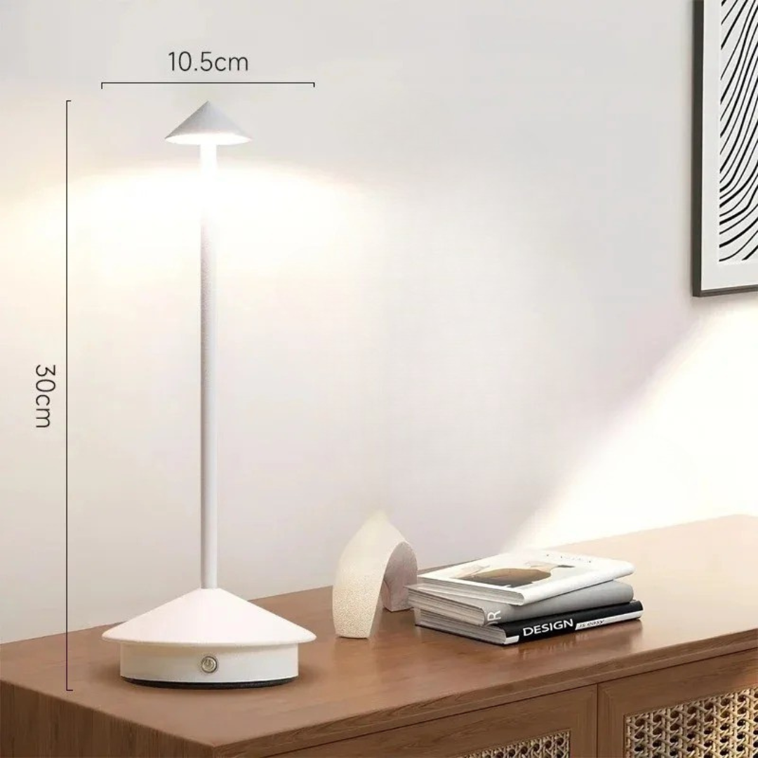 Veska | Trådlamp Dimbara LED Bordslampa Vit