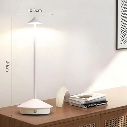 Veska | Trådlamp Dimbara LED Bordslampa Vit